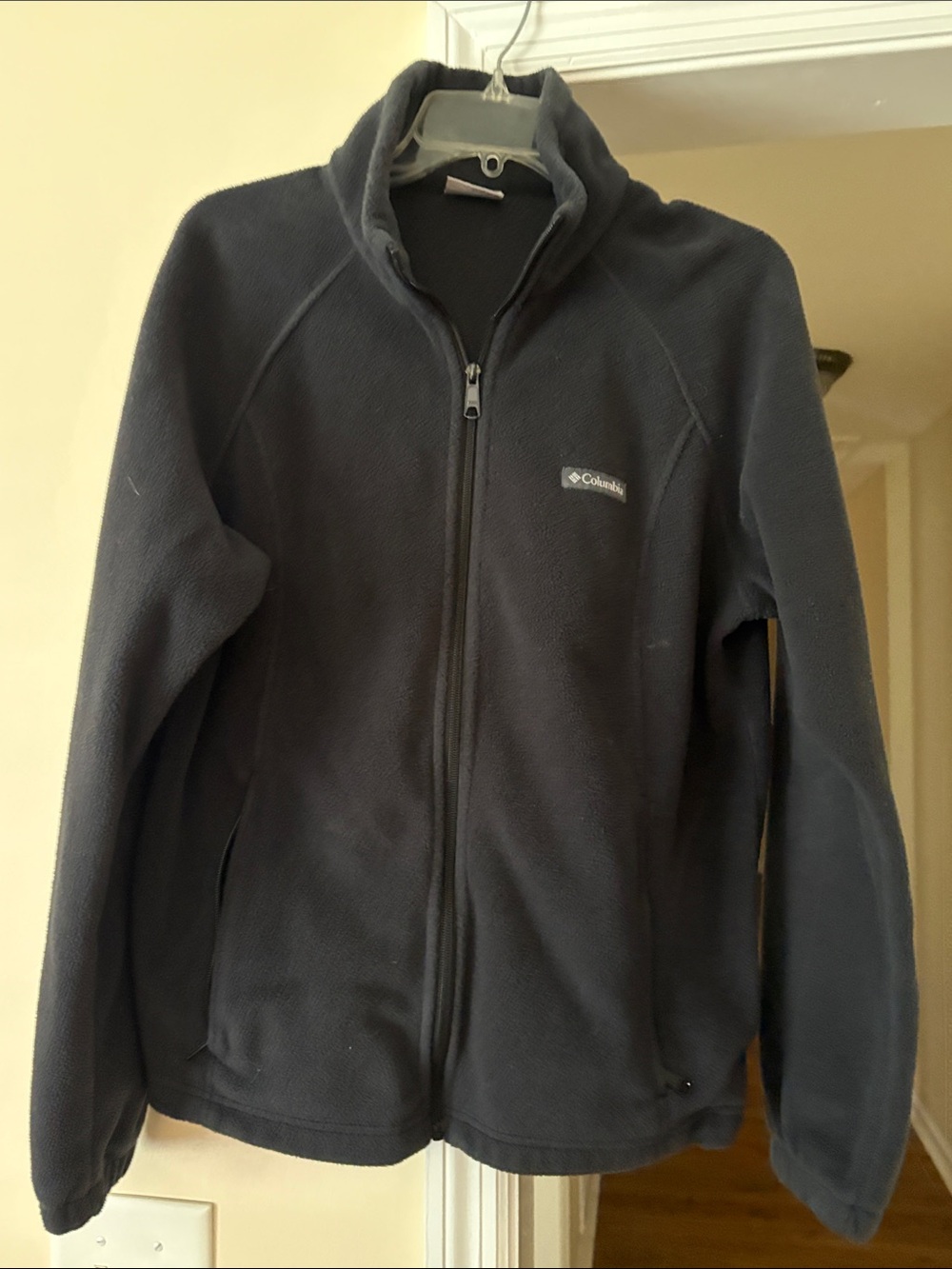 Columbia Men's Black Full-Zip Performance Fleece Jacket